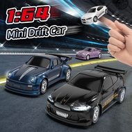 1: 64 Desktop Four-wheel Drive Drift Car RC Remote Control Car 2.4G Pocket Mini Remote Control Toy C