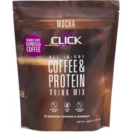 Click Coffee Protein, Protein & Real Coffee All-in-One, 15.8-Ounce Meal Replacement Nutrition Drink,