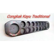 Wooden Congkak Traditional Game With Glass Marble
