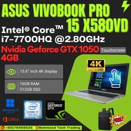 GAMING ASUS VivoBook Pro 15 Intel Core i7 7th Gen 7700HQ, 15.6" 4K TOUCH , 32GB DDR4 RAM 1TB M.2