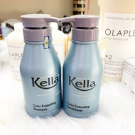 [CHÍNH HÃNG]Combo Dầu Gội + Dầu Xả Kella Xám Giữ Màu Tóc Nhuộm Lâu Phai 500MLx2