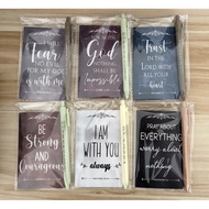 Bible Verse Notebook With Pen(Random 1 set) - Christian Catholic Notebook with Pen