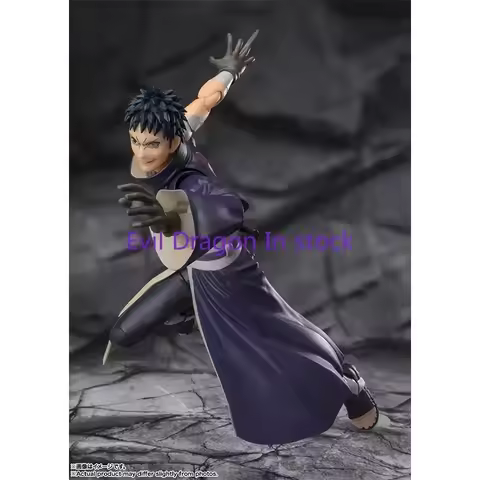 In Stock Original Bandai SH Figuarts SHF Obito Uchiha Hollow Dreams of Despair Naruto Anime Figures 