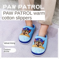 paw patrol slippers Barking Team Children s Cotton Slippers Boys Fall/Winter Home Baby Winter Indoor Cartoon Home Shoes Girls Slippers