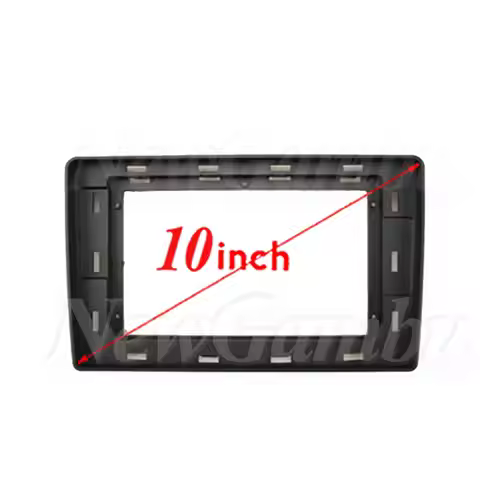 10 inch No 2Din Car DVD Frame Audio Fitting Adaptor Dash Trim Kits Facia Panel For Toyota Noah Esqui