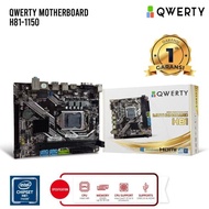Qwerty H81 Motherboard / Qwerty H81 LGA1150 DDR3 Motherboard 1 Year Warranty