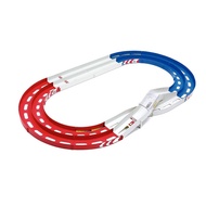 Tamiya Track 94893 - JR Mini 4WD Oval Home Circuit - 2-Level Lane Change Red/White/Blue  [94893]