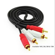 2rca to 2rca cable set