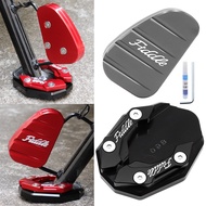 For SYM Fiddle 4 5 125 150 Fiddle5 Fiddle4 Fiddle150 Fiddle125 Accessories Side Stand Enlarge Plate 