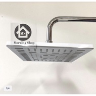 PUTIH 8 inch Jumbo wall shower WS203/White shower Plant K01