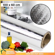 Waterproof Oil-Resistant Aluminum Foil Wallpaper Sticker 100x60cm - YK-292
