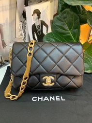 全新🆕 Chanel 23A-AS4231 黑金小號🎉現貨