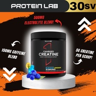 Rule 1 Charged Creatine Monohydrate with Caffeine & Electrolytes (300G) (30 Servings)