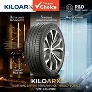 Durable KILOARX 245/45R18 All-Season Reinforced High-Performance Tire, Limited Sale