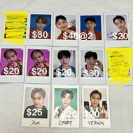 [放/換] seventeen be the sun /follow/hanabi 日巡 instant photo 即影即有 小卡