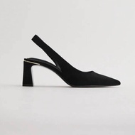 Wholesale Shoes | Shoes | Woman | Zs21193 | Zr Wide Heeled Slingbacks | Premium Import