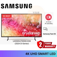 Samsung Crystal UHD 4K Smart LED 55 inch UA55DU7000KXXM DU7000 4K UHD Smart AI TV