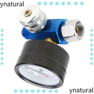 YNATURAL Spray Paint Tool Regulator​, ​Adjustable​ ​0-150 PSI​ Air Pressure Regulator​, ​Pressure Ga