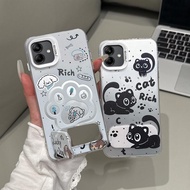 Lucky Dog Cat Rich case suitable for Samsung Galaxy A05, A06 4G, A06 5G, M06, F06 5G, A07 4G, M07 4G