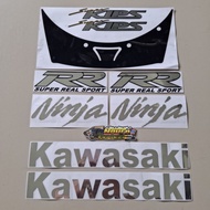 KAWASAKI Striping Ninja RR ZX 150 CBU old silver qualitykawasaki