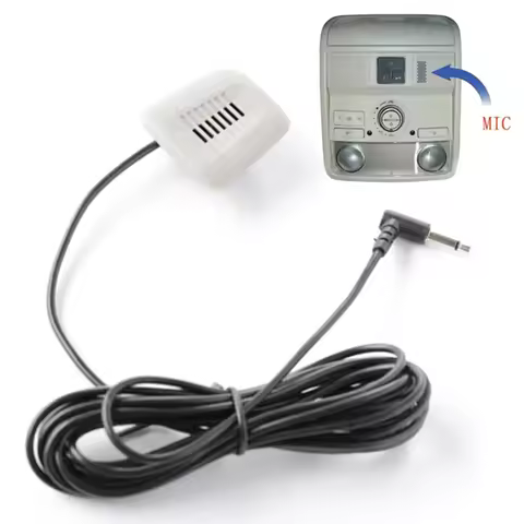 B08A-Car Audio Microphone 3.5Mm Plug Mic Stereo Wired External Microphone For BMW 1 Series F20 3XF30