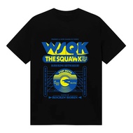 WSQK The Squawk 94.5 FM T-Shirt Beam Me Up Location Sucking Pattern 2026 Men's Streetwear