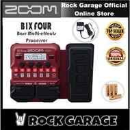 Zoom B1X FOUR Bass Multi-effects Processor with AD16 Adapter and Expression Pedal (B1XFOUR) Replacin