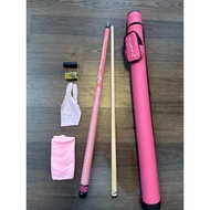 CƠ LỖ. Cơ Bida Cuppa Pink S9 Chính Hãng - Combo Cơ và Bao Da Cuppa Hồng