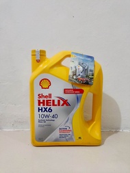 Oli Mobil shell helix HX6 10W-40 4Liter