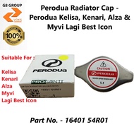 Perodua Radiator Cap - Perodua Kelisa, Kenari, Alza & Myvi Lagi Best Icon ( 16401 54R01 )