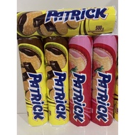 PATRICK BISCUITS CHOCOLATESTRAWBERRY FILLED BISCUITS