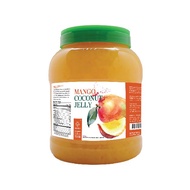 18CTEA- Mango Coconut Jelly 3.8kg【HALAL】Nata de Coco 奶茶专用芒果水果口味椰果 3.8kg