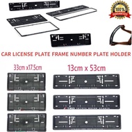 UNIVERSAL CAR LICENSE PLATE FRAME NUMBER PLATE HOLDER WIRA WAJA VIOS CITY BEZZA AXIA MYVI ALZA BEZZA