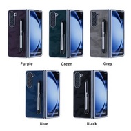 1030迷彩商務純色觸摸筆支架三星SAMSUNG Galaxy Z Fold3 Fold4 Fold5 Fold6電話手機殼