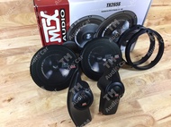 หูช้างตรงรุ่น HONDA BRIO / BRIO AMAZE / BR-V / MOBILIO + ลำโพงแยกชิ้น 6.5” MTX-TX265S 260W + ฐานรองล