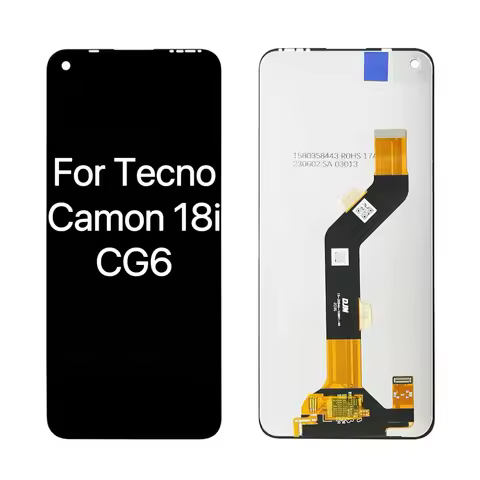 For Tecno Camon 18i CG6 LCD Display Touch Screen Assembly Tecno Camon 18i LCD Dispaly Touch Digitize
