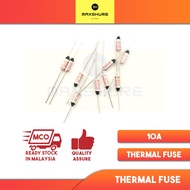 [MaxShure] 80°C ~ 280°C 10A Thermal Fuse Rice cooker Oven Fuse Termal Fius  Kipas Siling Temperature Fuse