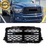 Patriot Blue Pearl Front Grille Compatible with 2019-2024 RAM 2500 3500 4500 Big Horn Style Front Bu