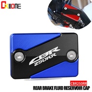 For HONDA CBR250RR CBR 250 RR 2017 Motorcycle Accessories CNC Aliminum Rear Brake Fluid Reservoir Ca