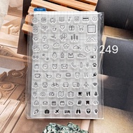 L249 0566-3 House 1016-41 Transparent Seal Crystal