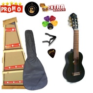 HITAM Yamaha Gitarlele GL-1 Black Guitar