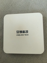 安博盒子，没畫面，舊的，没電源遥控