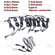 20AWG 5A DC Power Cable Cord Connector 5.5x2.5 4.5x3.0 7.9 7.4mmx5.0 4.0x1.7mm Jack Plug Charger Ada