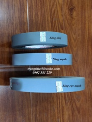 Dây phản quang vải Polyester màu xám khổ 25cm x 100m