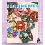 Scrunchies Batik Series Handmade, Scrunchies Gebu, Hairtie Batik, Ikat Rambut, Hair Accessories