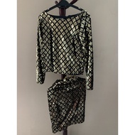 Sequin Top and Skirt