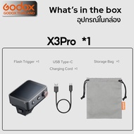 Godox Trigger X3Pro TTL Wireless Flash Trigger 2.4GHz - รับประกันศูนย์ Godox Thailand 3ปี