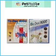 ☑ ◈ ☽ Endex 4000 and 8000 Heartworm, Mange, Tick & Flea Control for Dogs and Cats sold per tablet M