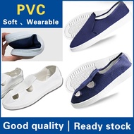 Esd Shoes kasut esd Cleanroom Shoes Anti Static Shoes White Navy blue Putih Unisex Safety ESD Shoe F