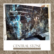 CENTRAL STONE Brazilian Natural Labradorite Customization For Dining Coffee Side Table Feature Wall 